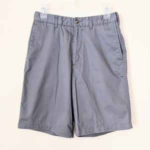 CAMBRIDGE CLASSICS Grey Flat Front Shorts